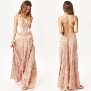 Blue LIFE NWOT 💯 rayon maxi skirt